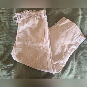100% Linen J Crew Pants